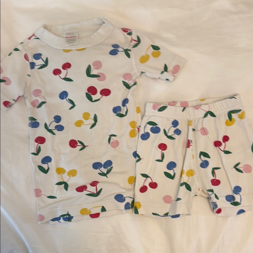 Cherries shorts pajamas